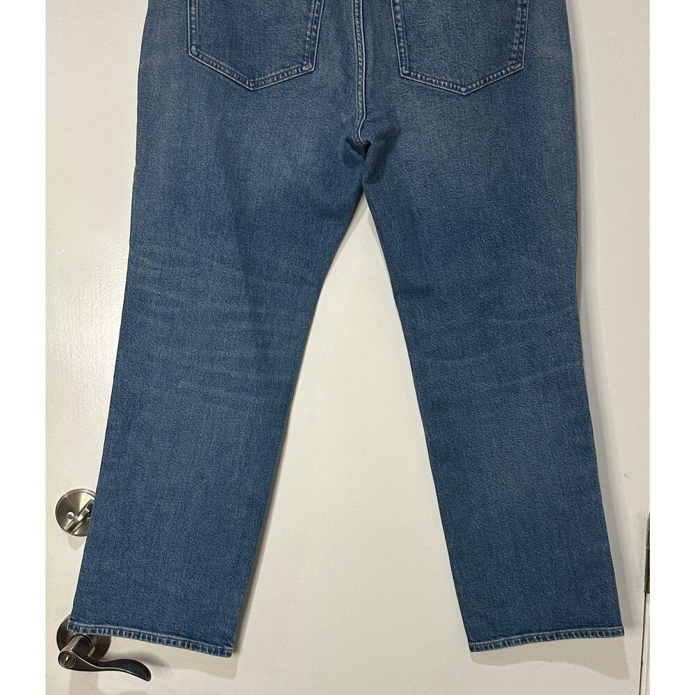 J. Crew Nipped Straight High Rise Jeans Semi-Stretch Charlotte Wash Size 30 NWT - Picture 15 of 16